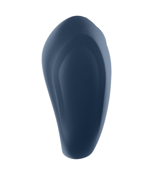 Satisfyer App Enabled Strong One Cock Ring Blue - Image 2