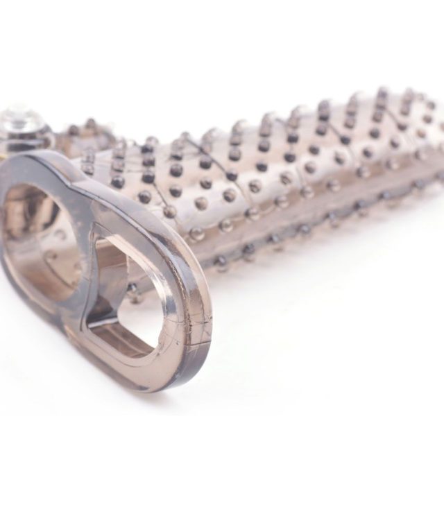 Black Sleeve With Bumps And Bullet Vibrator - Image 2