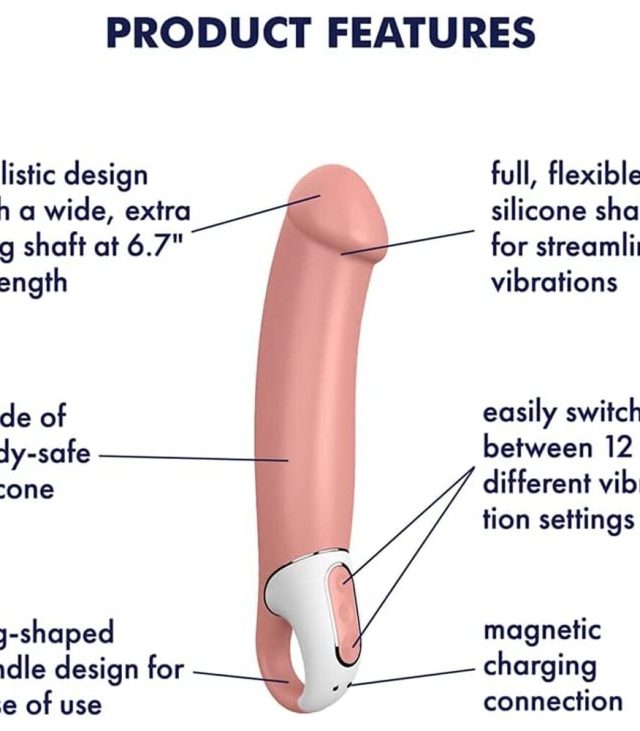 Satisfyer Vibes Master Nature Rechargeable Vibrator - Image 3