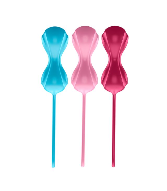 Satisfyer Set Of 3 Orgasm Balls With Moving Inner Balls - Image 2