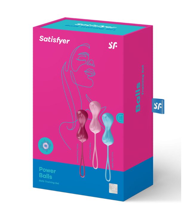 Satisfyer Set Of 3 Orgasm Balls With Moving Inner Balls - Image 4