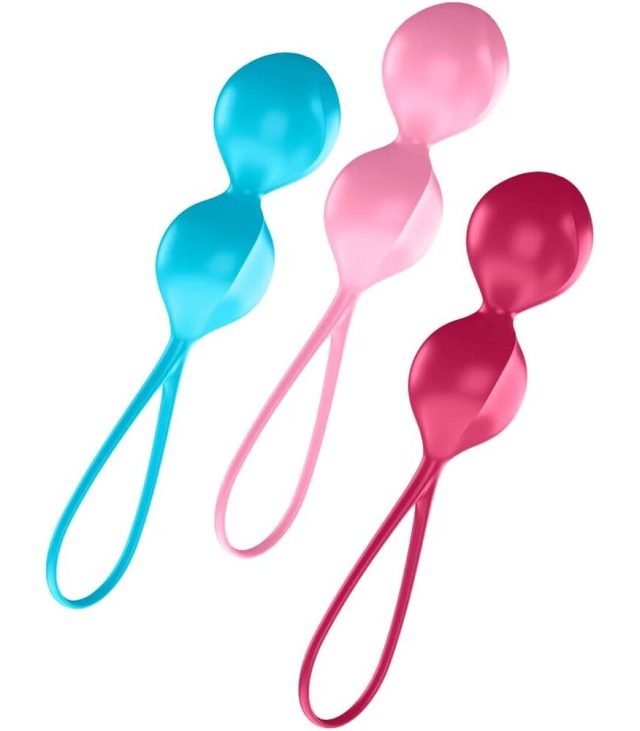 Satisfyer Set Of 3 Weighted Double Training Orgasm Balls