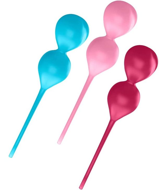 Satisfyer Set Of 3 Weighted Double Training Orgasm Balls - Image 2
