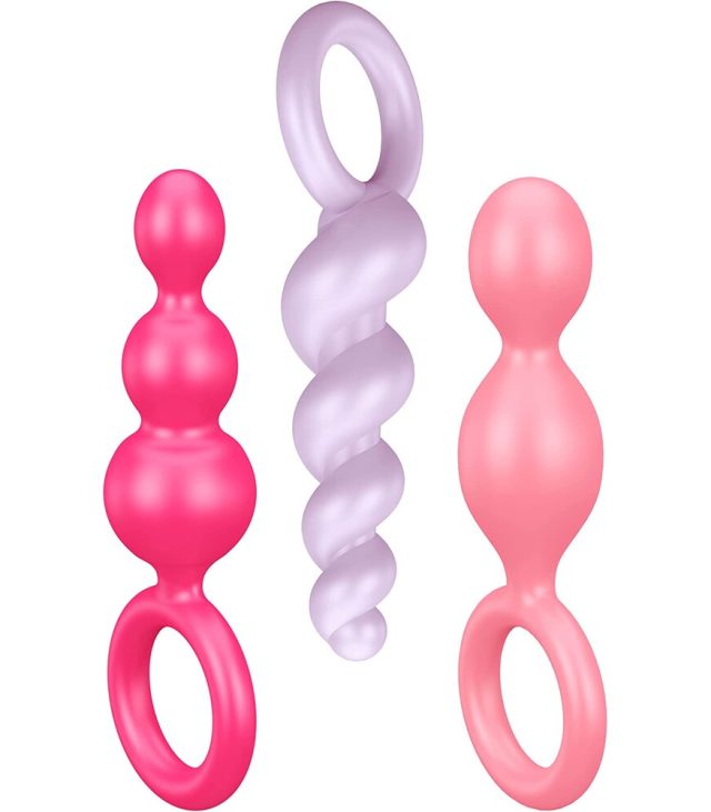 Satisfyer Booty Call Set Of 3 Multicolour Anal Plugs