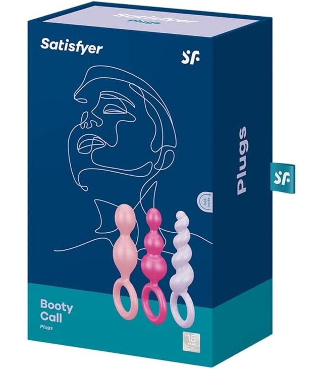 Satisfyer Booty Call Set Of 3 Multicolour Anal Plugs - Image 4