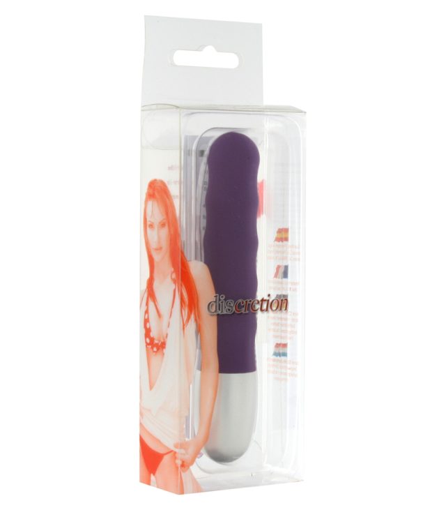 Discretion Ribbed Mini Vibrator - Image 2