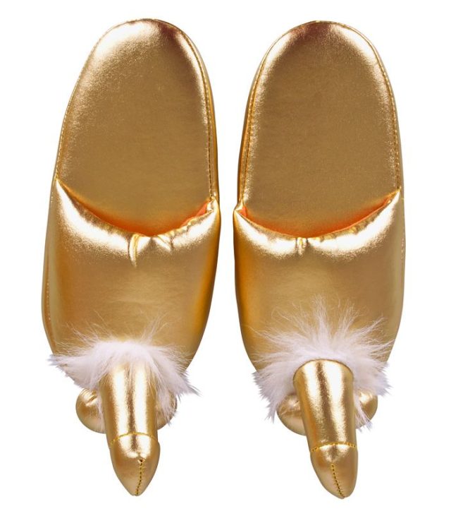 Golden Penis Slippers - Image 2