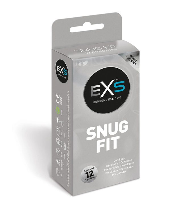 EXS Snug Closer Fitting Condoms 12 Pack