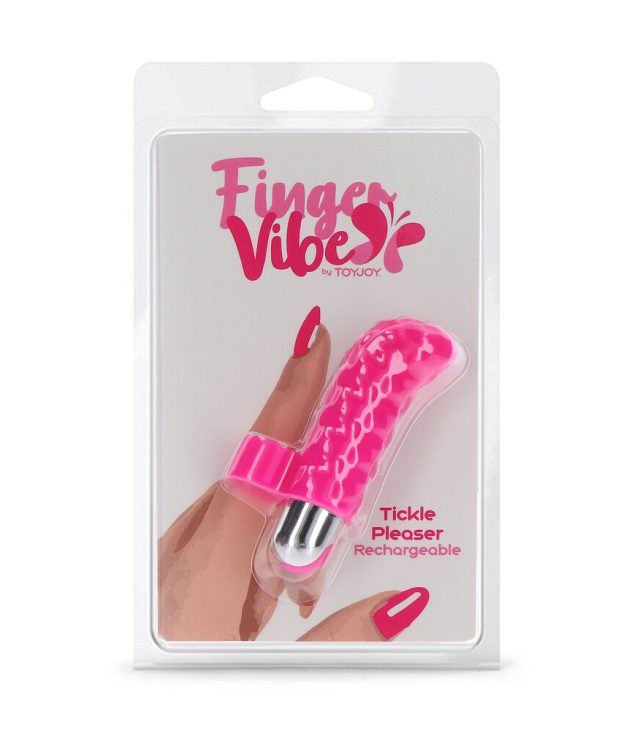 ToyJoy Tickle Pleaser Rechargeable Finger Vibe - Image 4