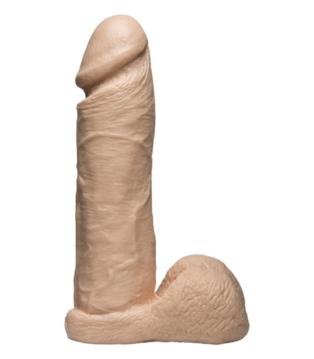 VacULock 8 Inch Realistic Cock Attachment Flesh Pink