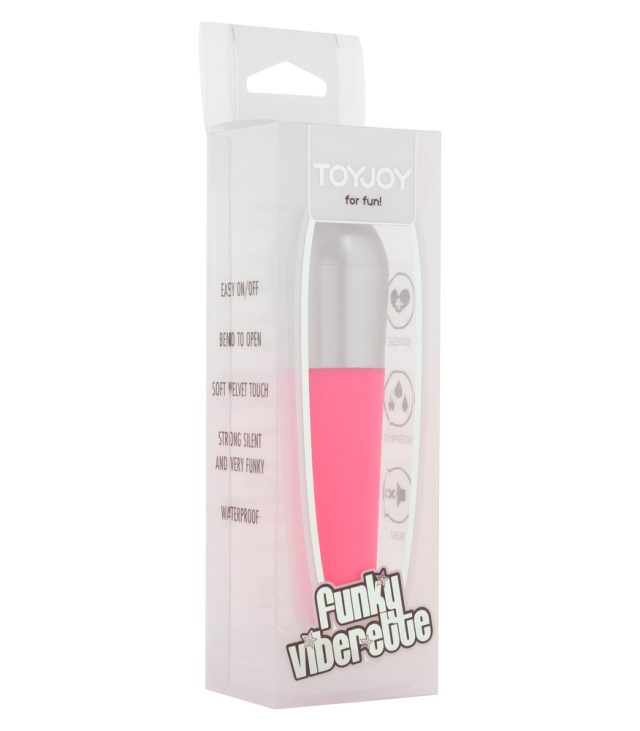 ToyJoy Funky Viberette Mini Vibrator Pink - Image 2