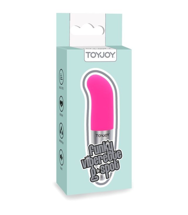 Toyjoy Funky Viberette Mini G Spot Vibrator Violet - Image 2
