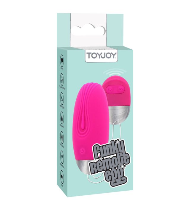 ToyJoy Funky Remote Egg Pink - Image 4