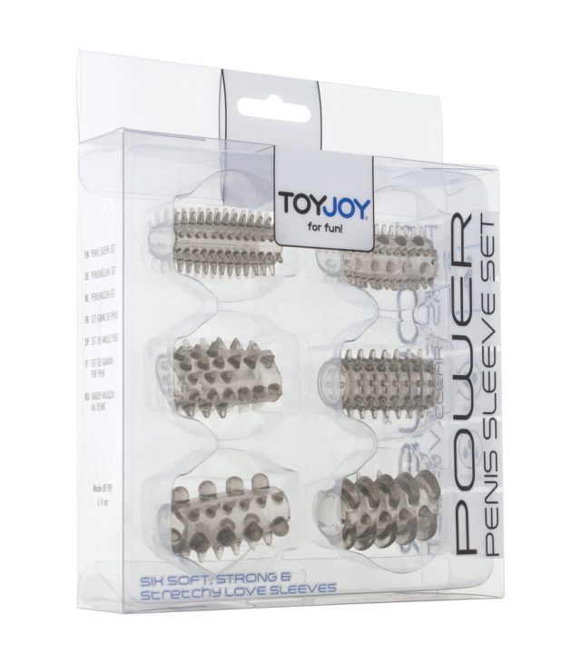 ToyJoy Power Penis Sleeve Set Grey - Image 2