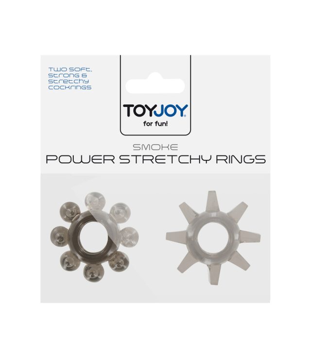 ToyJoy Power Stretchy Cock Rings - Image 2