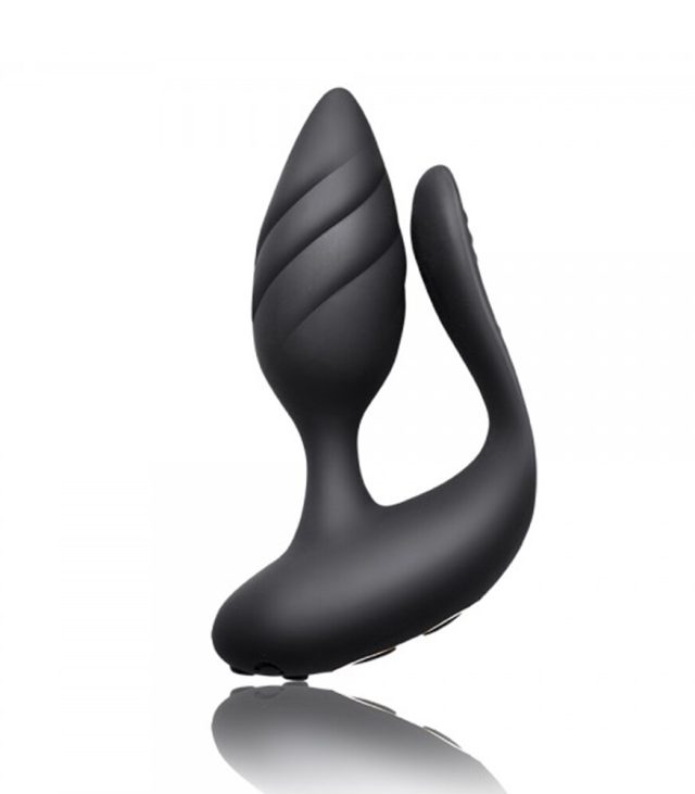 Rocks Off Cocktail Remote Control Couples Vibe Black