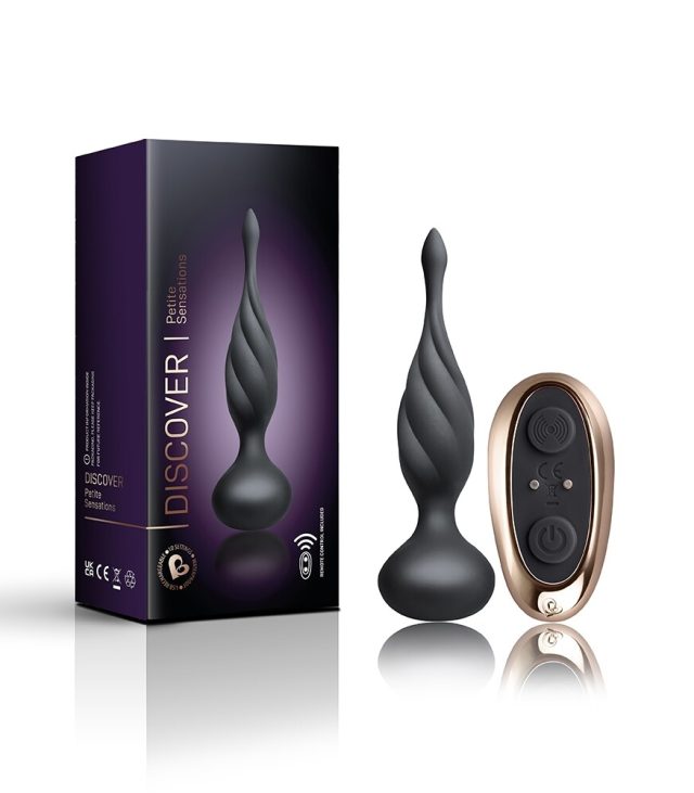 Rocks Off Petite Sensations Discover Butt Plug Black - Image 4