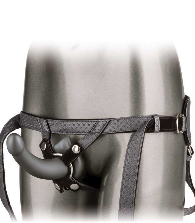 The Royal UltraSoft Set Crotchless Strap On With GProbe