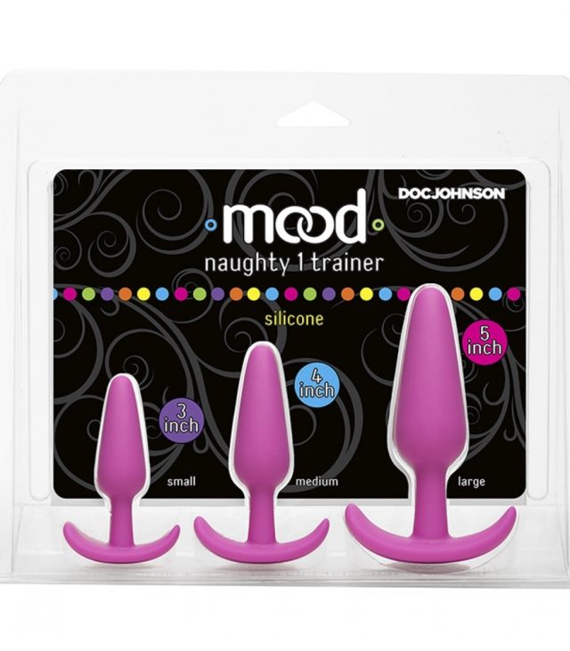 Mood Naughty 1 Butt Plug Trainer Set - Image 3