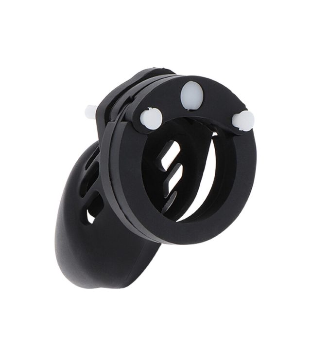 Hidden Desire Extreme Chastity Silicone Cock Cage Small - Image 2