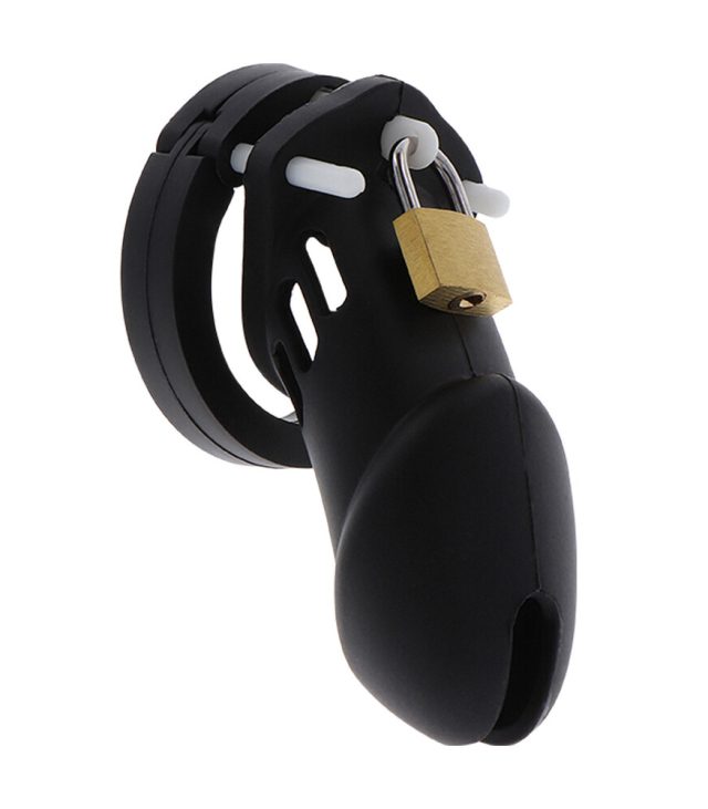 Hidden Desire Extreme Chastity Silicone Cock Cage Large