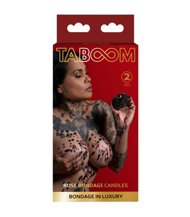 Taboom 2 Rose Bondage Candles - Image 4