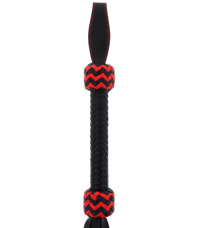 Hidden Desire Masters Leather CatoNine Whip - Image 3