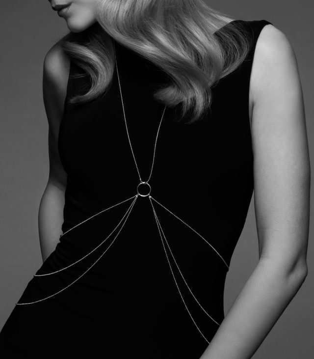 Bijoux Indiscrets Magnifique Body Chain Gold - Image 3