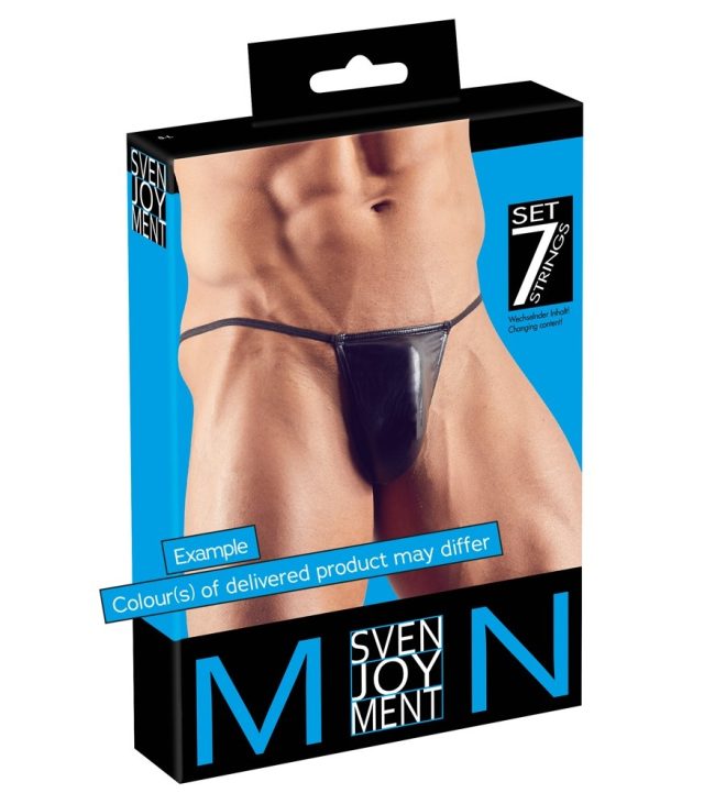 Cottelli Set Of 7 G String Pouches - Image 2