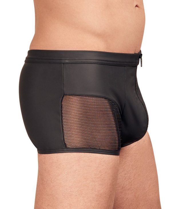 NEK Matte Look Pants With Zip Opening Black - Image 2