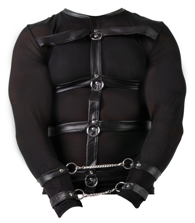 Svenjoyment Long Sleeved Top With Harness And Restraints - Image 3