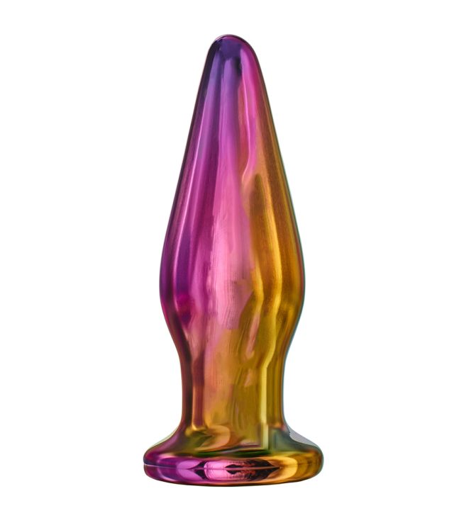Glamour Glass Remote Control Tapered Butt Plug - Image 2
