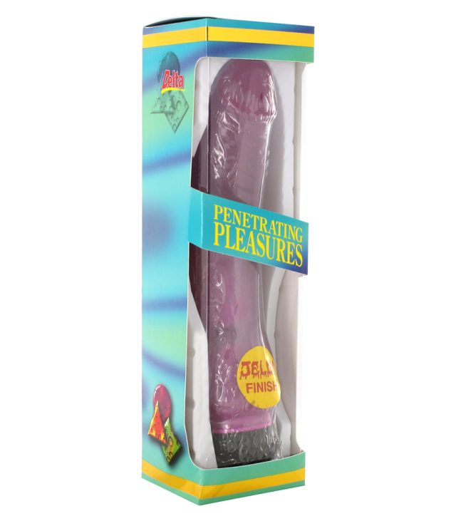 Jelly Penis 7 Inches Purple Vibrator - Image 2