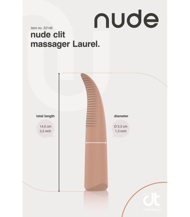 Nude Laurel Mini Travel Massager - Image 4