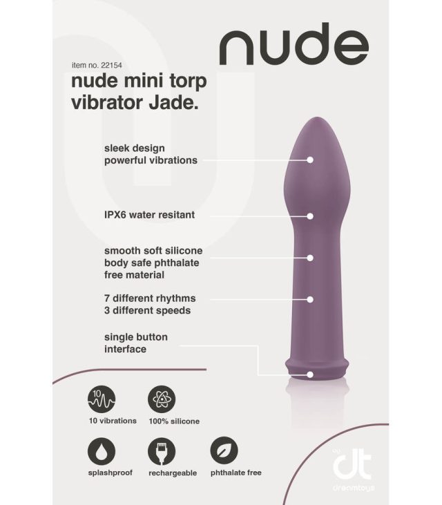 Nude Jade Mini Torp Vibrator - Image 3