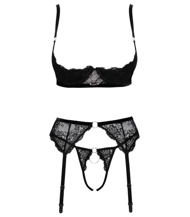Cottelli Erotic Trio Bra Set - Image 3