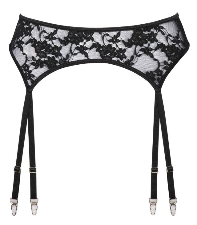 Cottelli Lace Suspender Belt - Image 3
