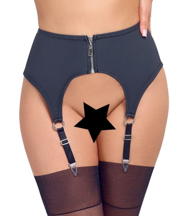 Cottelli Zip Suspender Belt