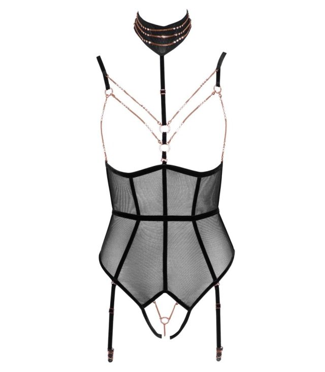 Abierta Fina Body With Chains - Image 3