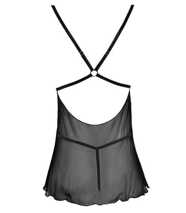 Cottelli Backless Babydoll With Thong - Image 2