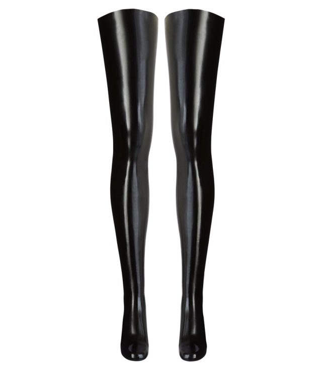 LateX Black Stockings - Image 2
