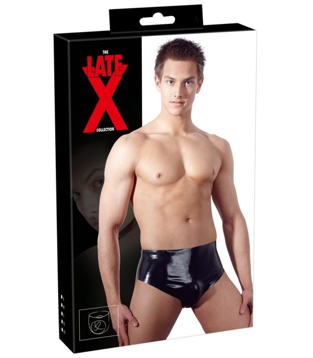 LateX Briefs with Anal Plug - Image 4