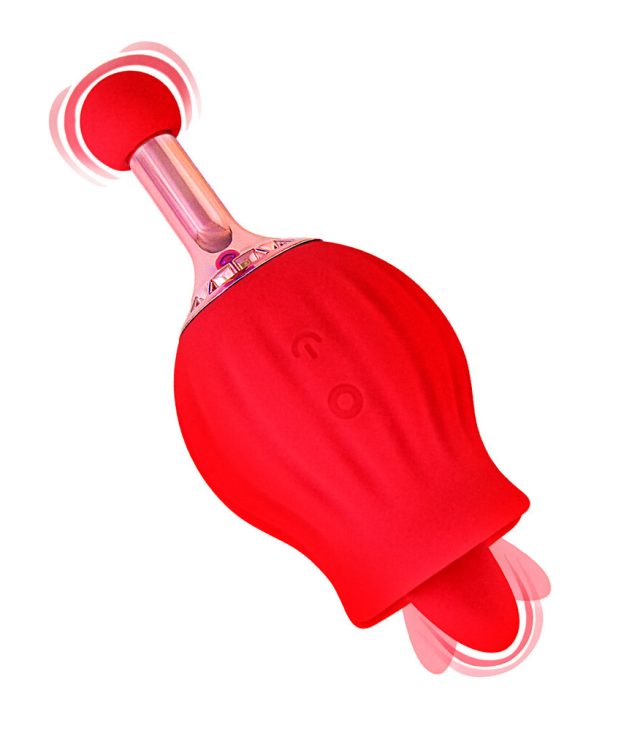 ClitTastic Rose Bud Dual Massager Rechargeable - Image 2
