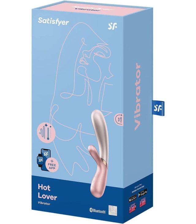 Satisfyer Hot Lover Warming Vibrator With App Control Pink - Image 4