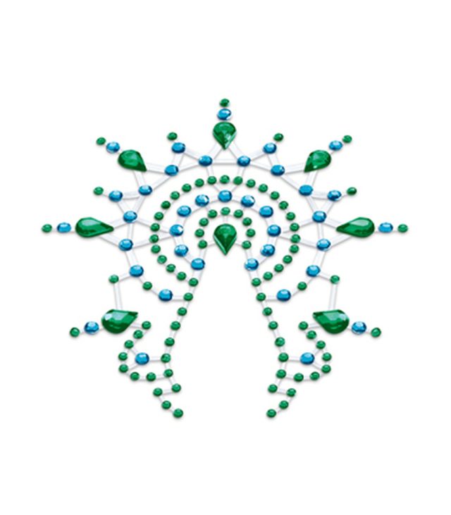 Petits Joujoux Gloria Nipple And Vagina Pasties Green - Image 2
