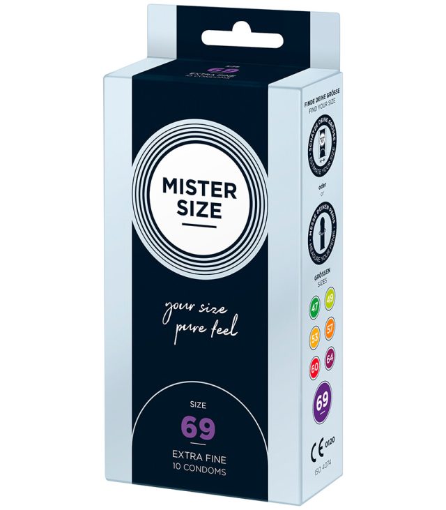 Mister Size 69mm Your Size Pure Feel Condoms 10 Pack