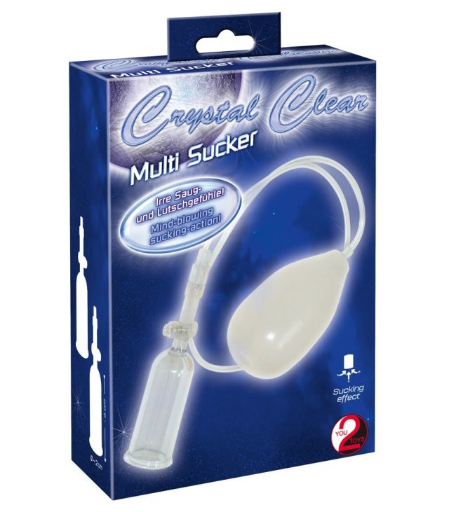 Crystal Clear Multi Female Sucker - Image 4
