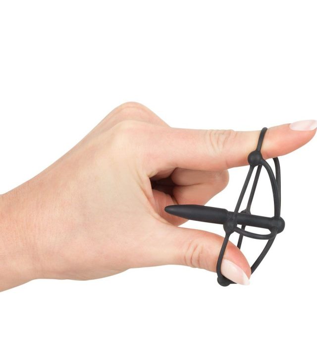 Silicone Penis Plug WIth Glans Cage - Image 4