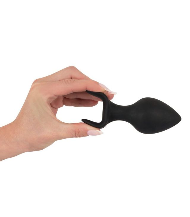 Black Velvet Silicone Three Piece Anal Training Set - Image 3