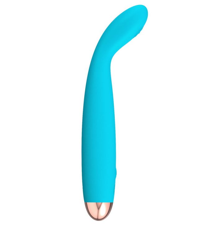Cuties Silk Touch Rechargeable Mini Vibrator Blue